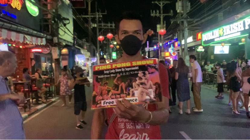 Ping POng Show / Phuket, Thailand.